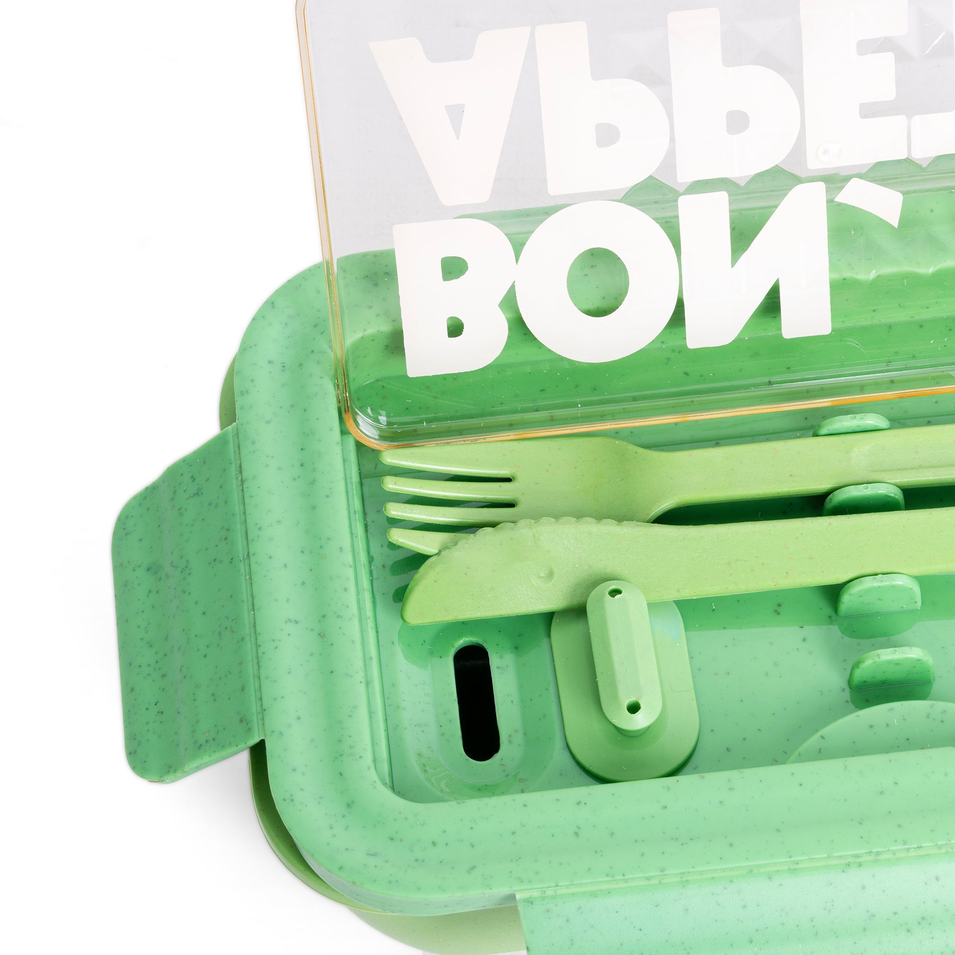 Bento box Bon Appetit Helio Ferretti vert