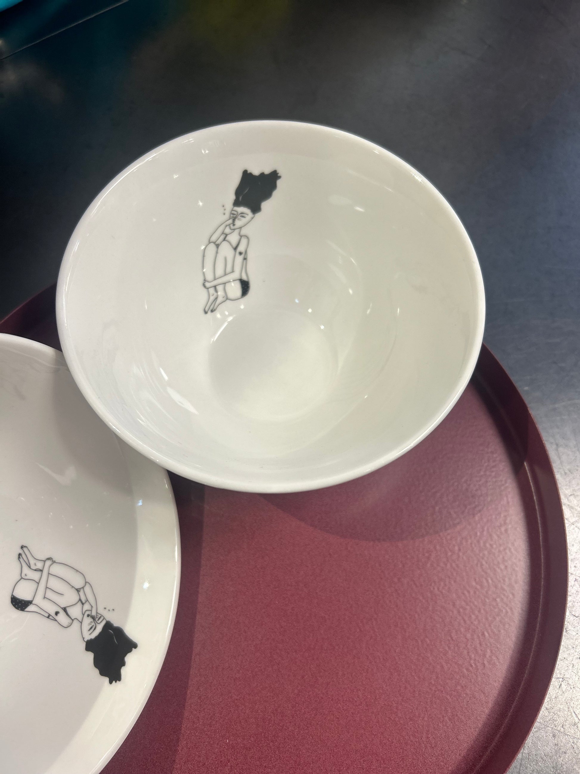 Bol peint à la main Helen B 1