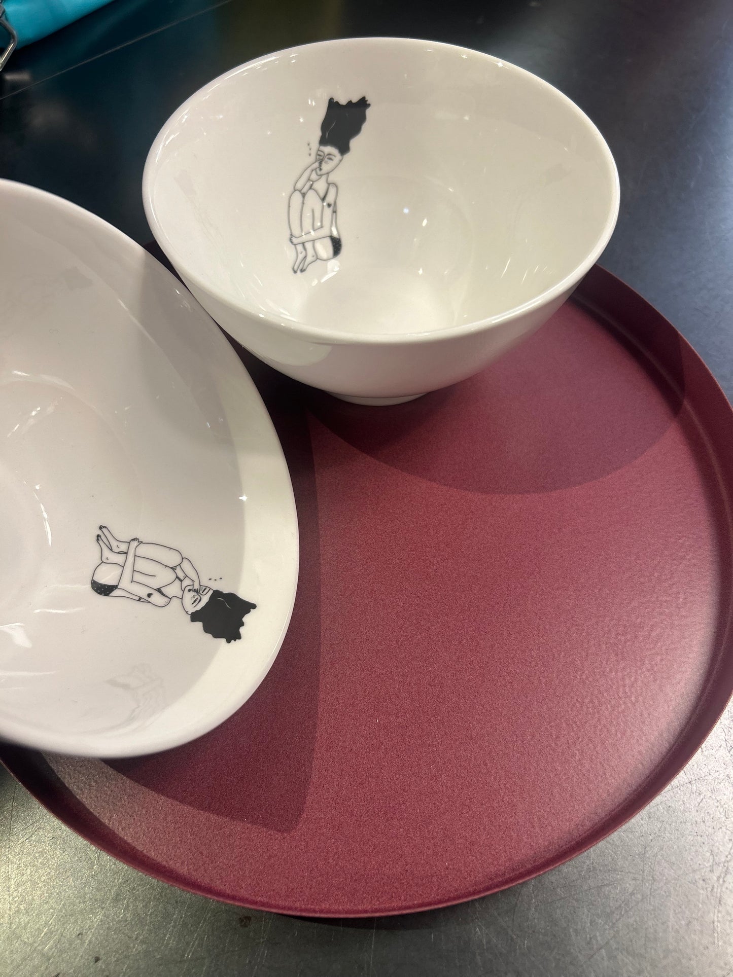 Bol peint à la main Helen B 2