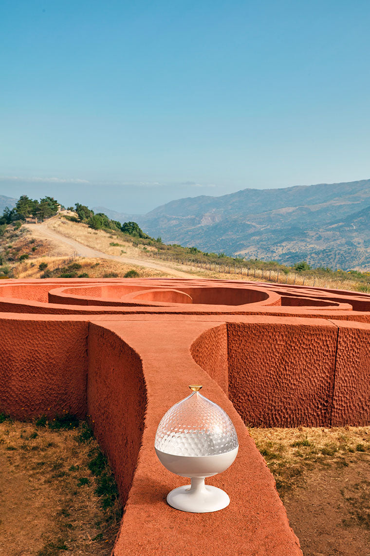 Bonbonniere Pumo bleu Kartell 1