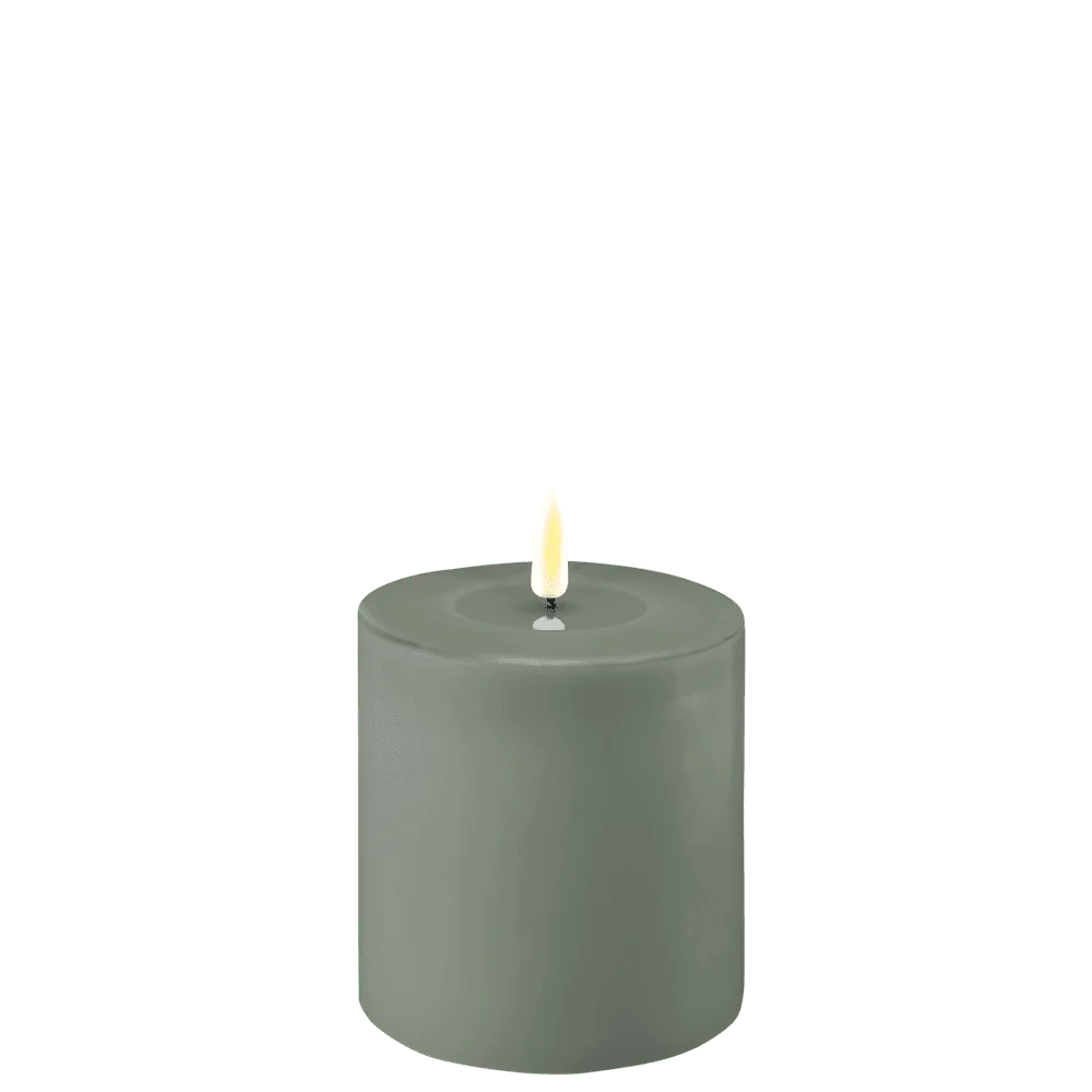 Bougie à pile en cire deluxe 7