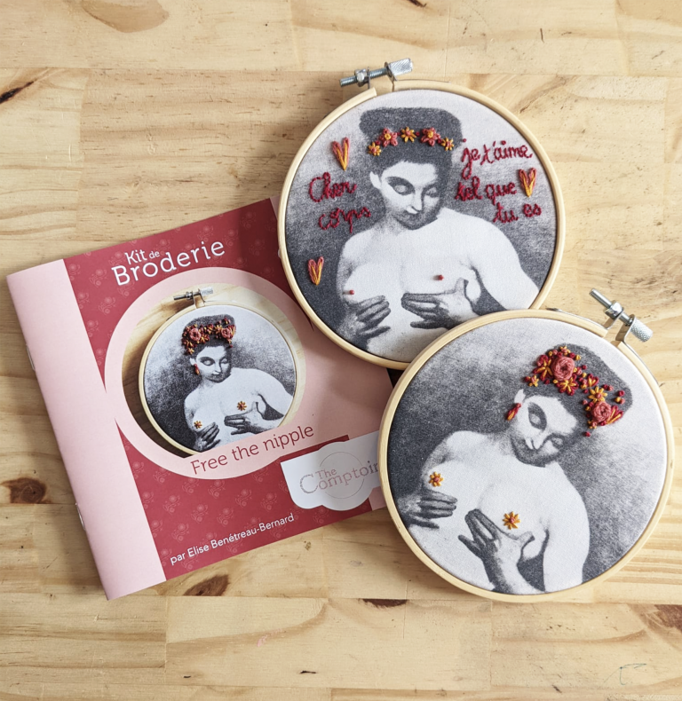Broderie kit entreprise francaise 15