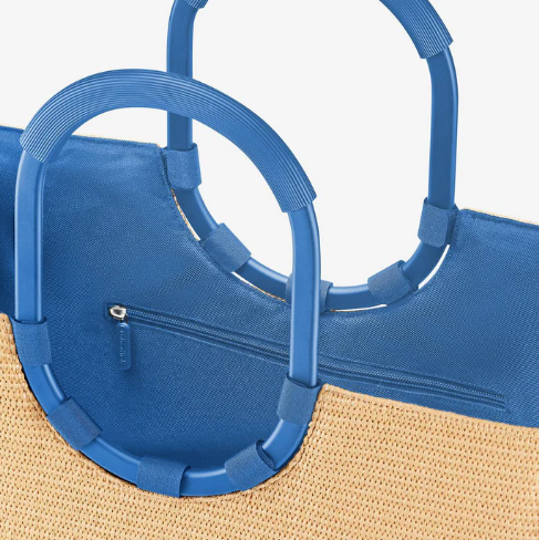 Cabas Loopshopper L Raffia bleu Reisenthel 2