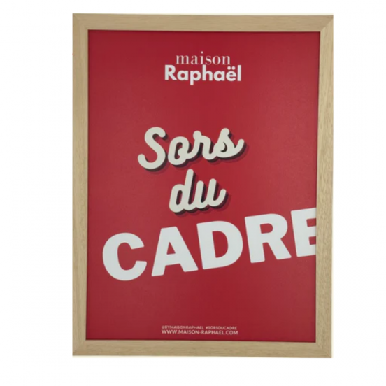 Cadre photo bois massif Maison Raphael