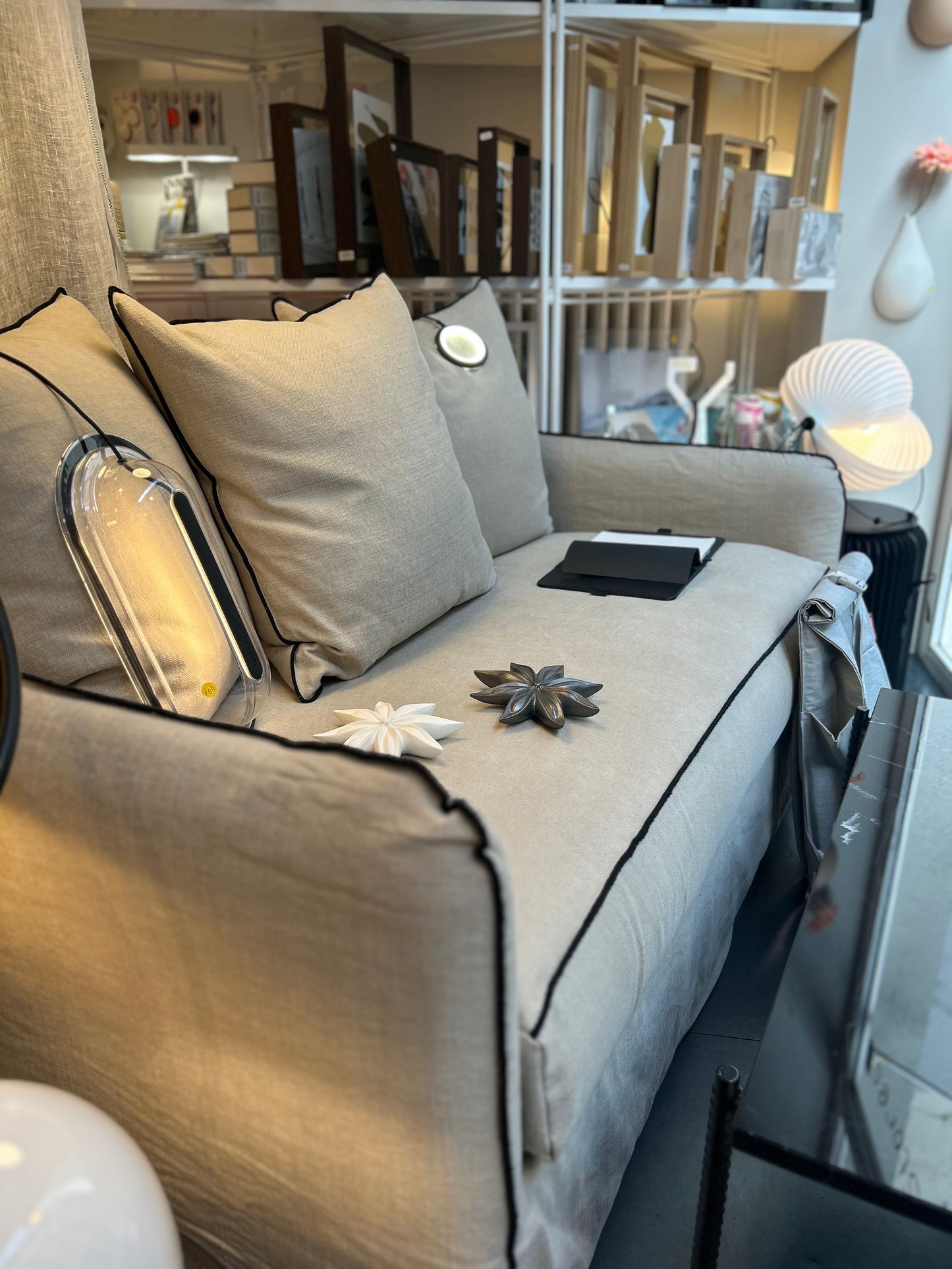 Canapé Mousse du nord lin