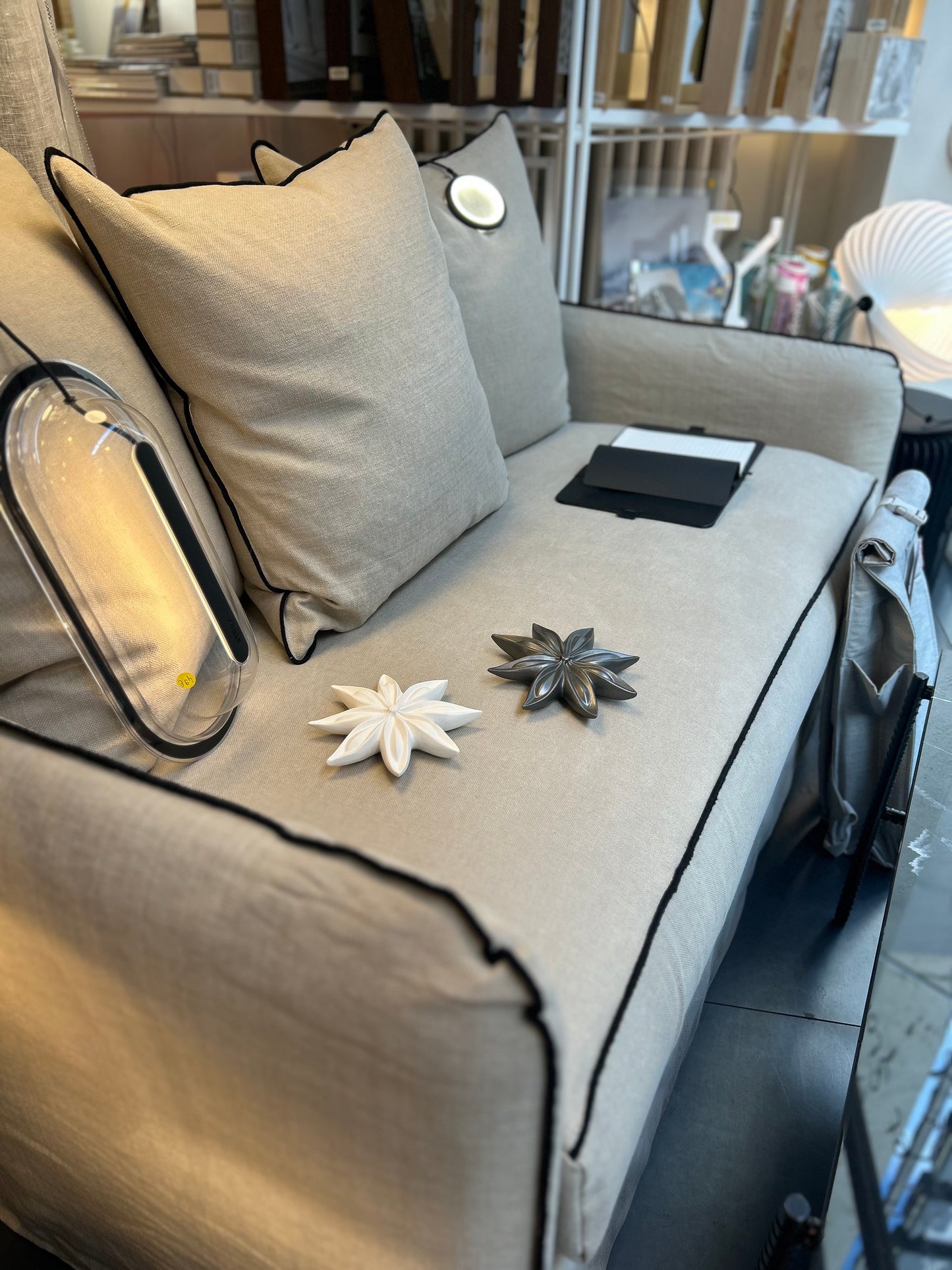 Canapé Mousse du nord lin 2