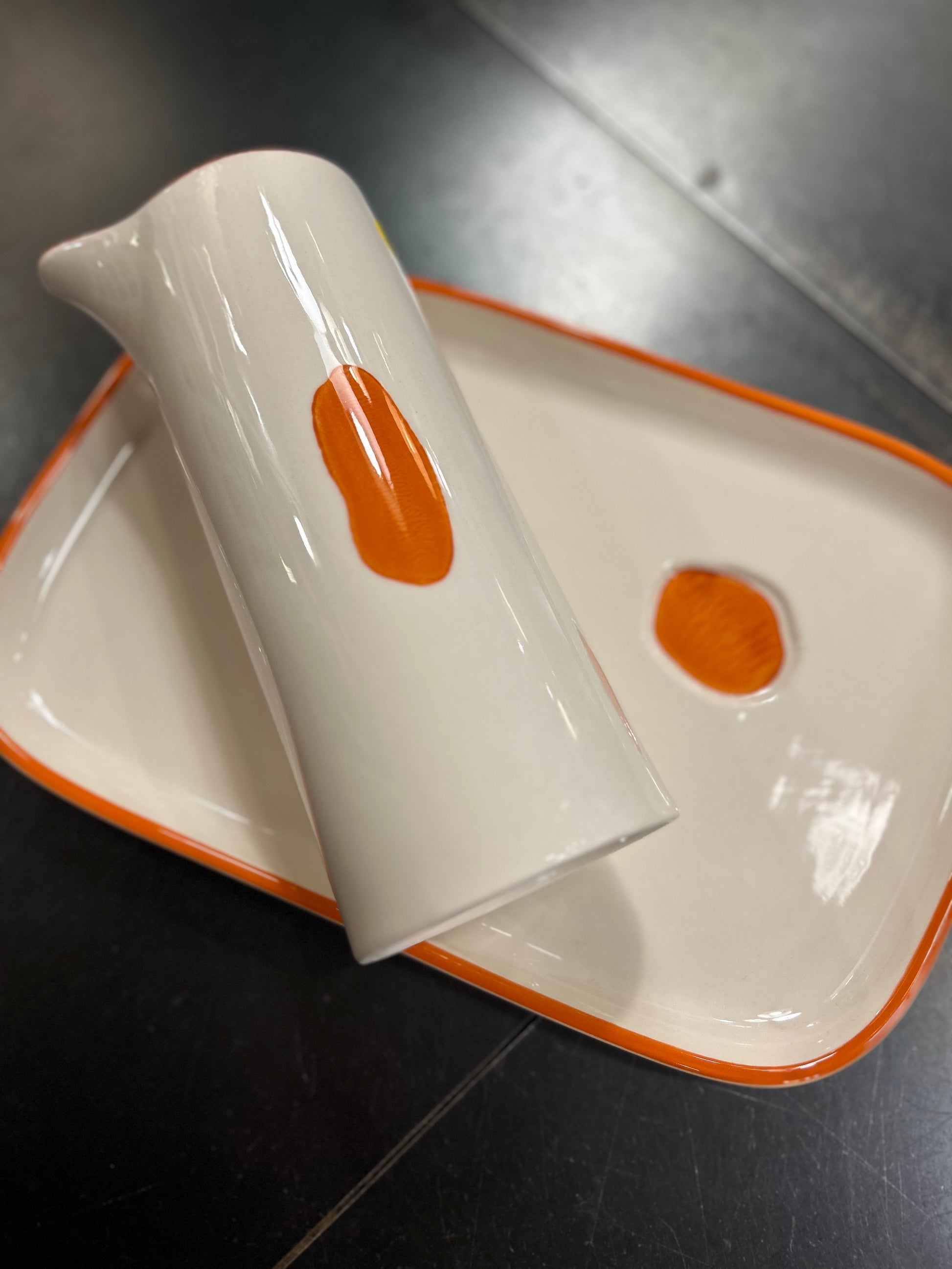 Carafe orange Bensimon 1