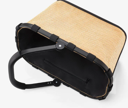 Carrybag raffia black Reisenthel 4