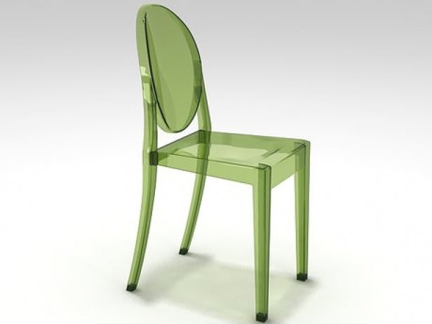 Chaise Victoria verte Kartell 1