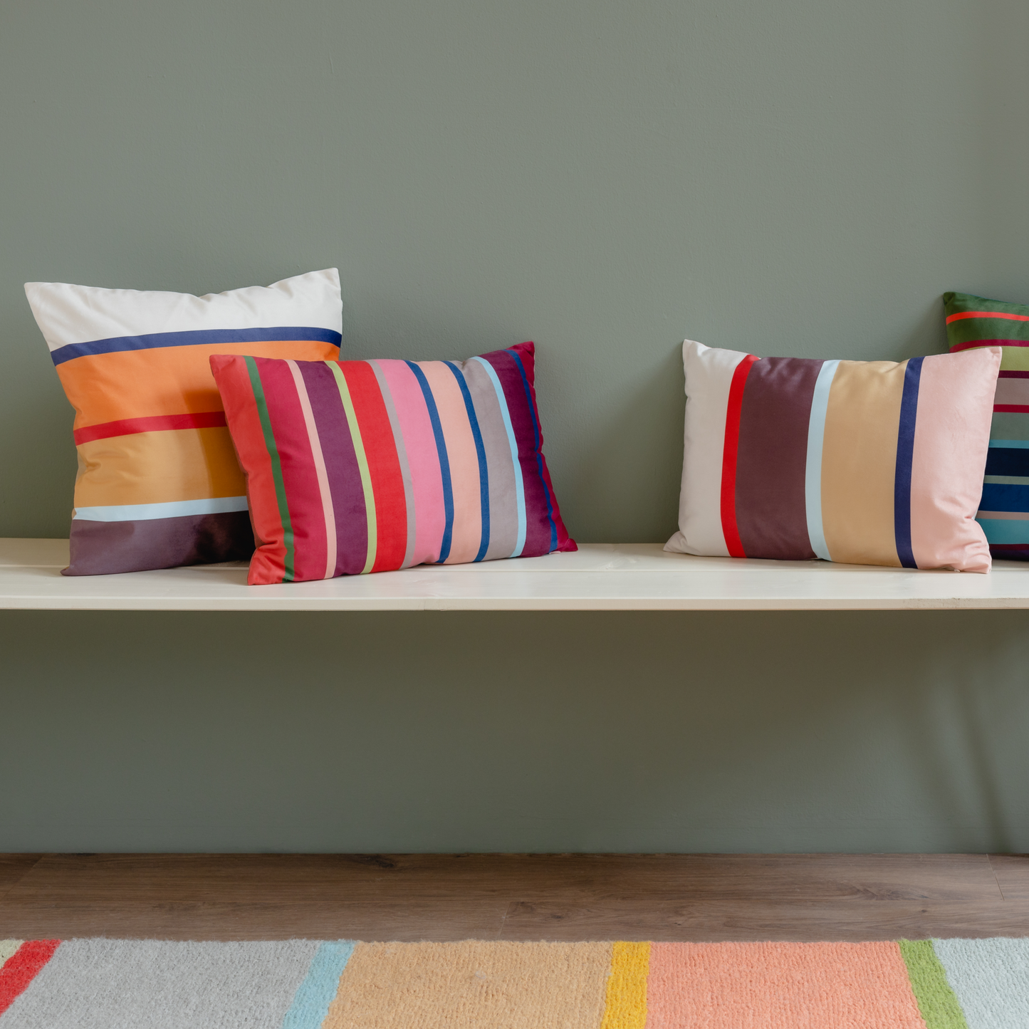 Coussin Zaza Remember effet velours 2