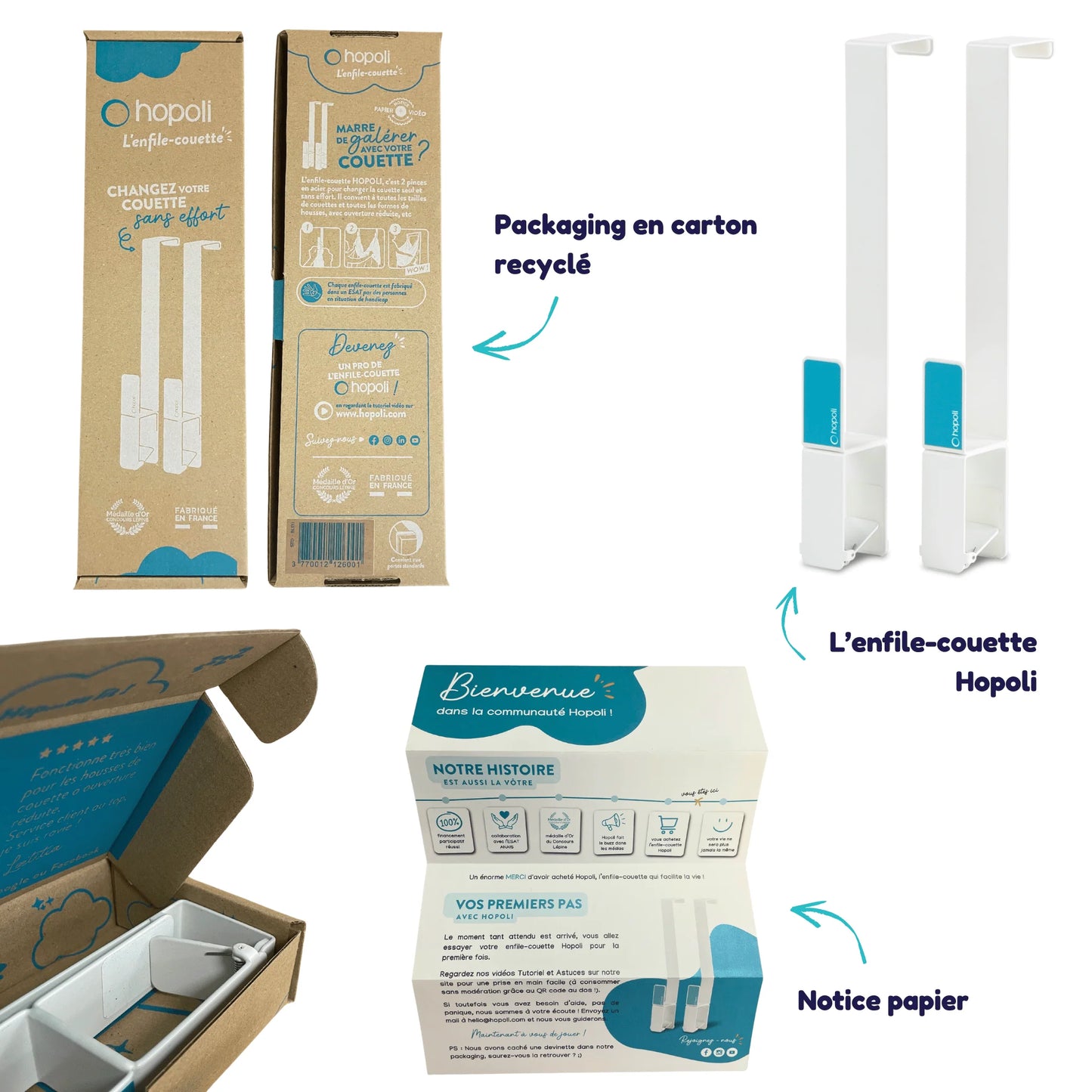 Enfile Couette Hopoli 7