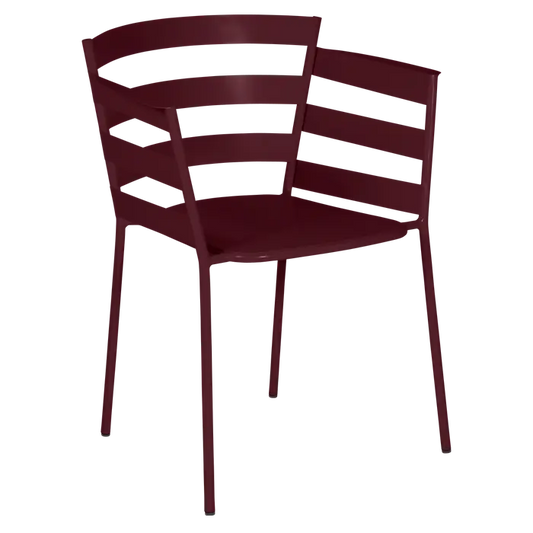 Fauteuil Rythmic cerise noir Fermob