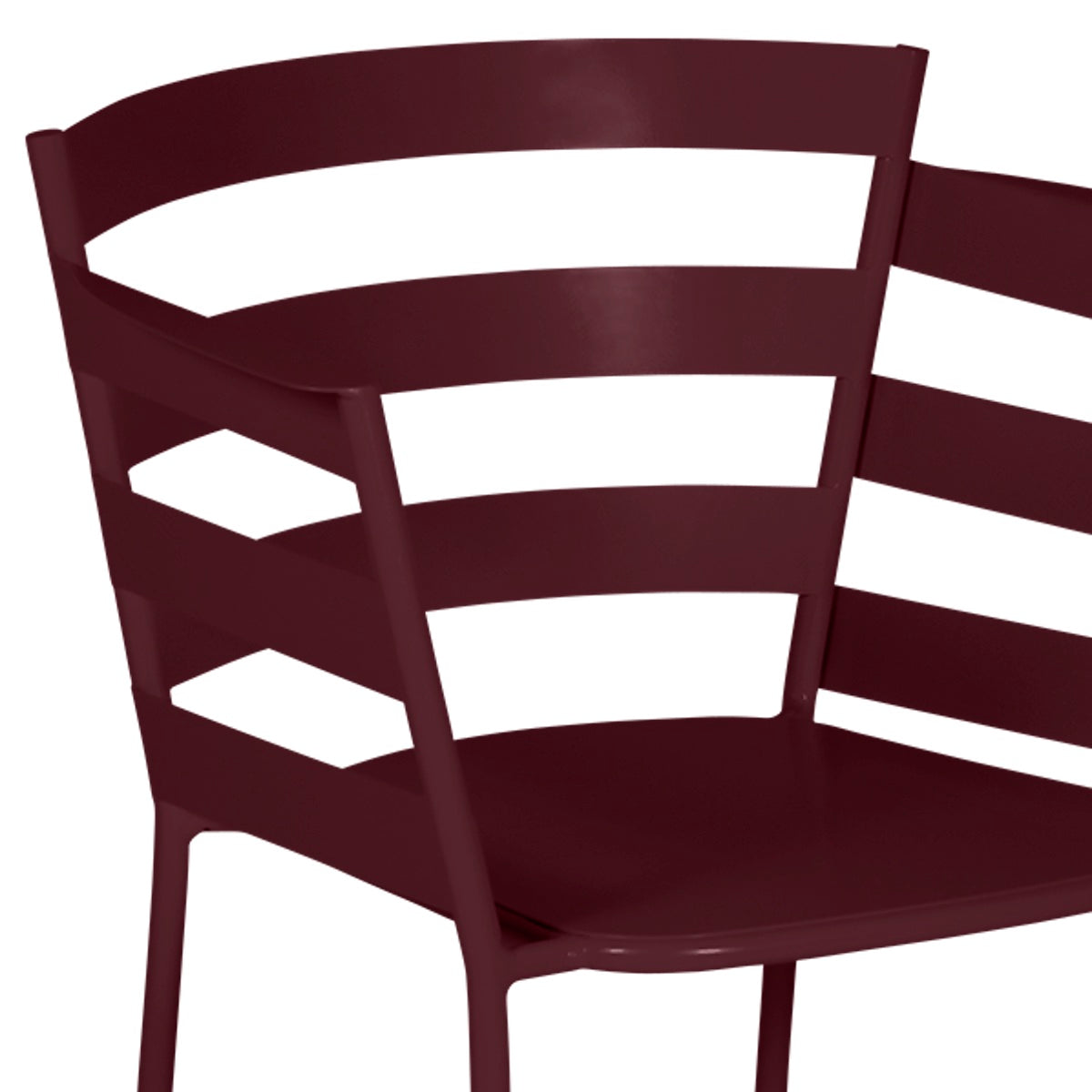 Fauteuil Rythmic cerise noir Fermob 1