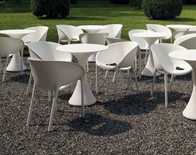 Fauteuil Soft Egg blanc Driade 1