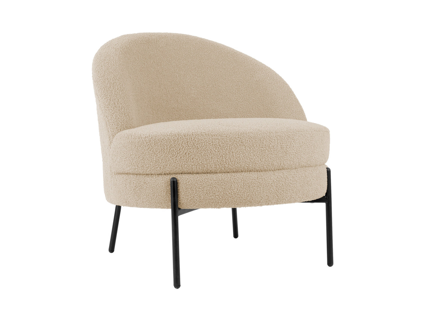 Fauteuil bouclette Present Time 4