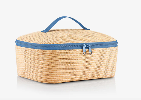 Glaciere M Colerbag Raffia bleu Reisenthel 1