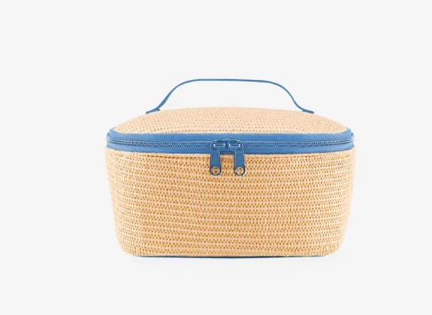 Glaciere S Colerbag Raffia bleu Reisenthel 1