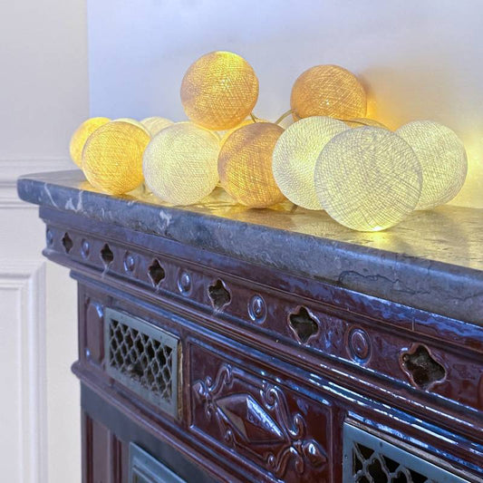 Guirlande tissu La case du cousin Paul 02