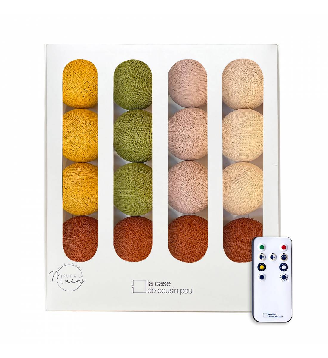 Guirlande tissu La case du cousin Paul 03