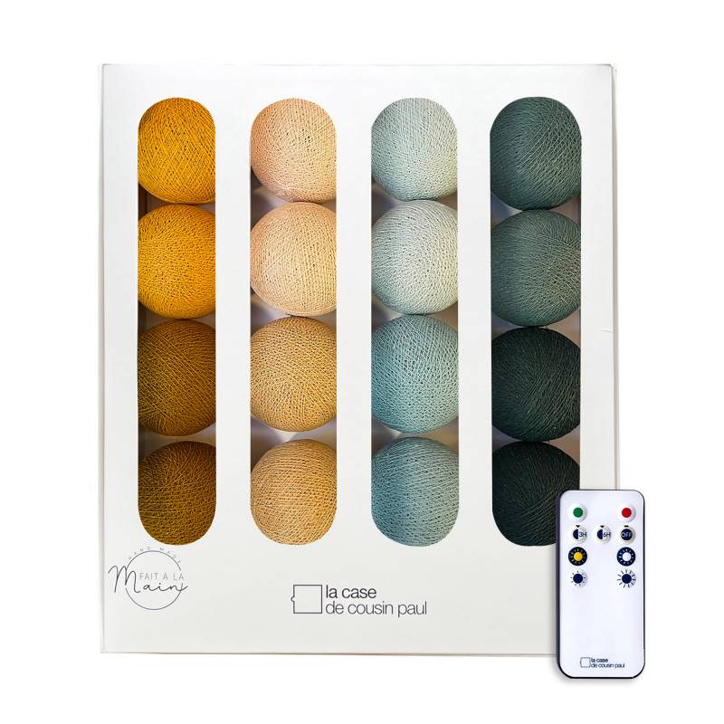 Guirlande tissu La case du cousin Paul 05