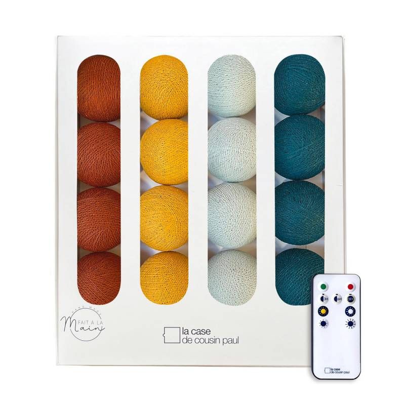 Guirlande tissu La case du cousin Paul 07