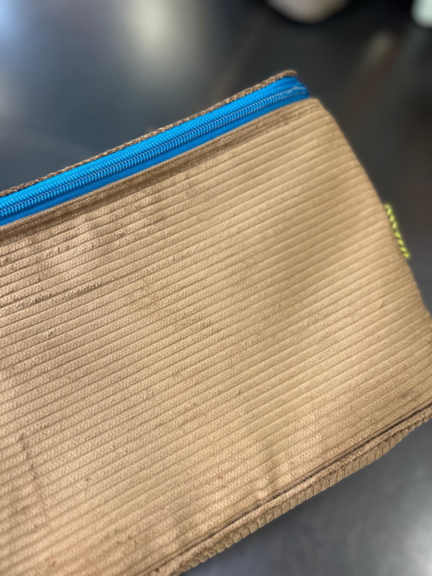 Housse Case en velours cotele beige Bensimon 1