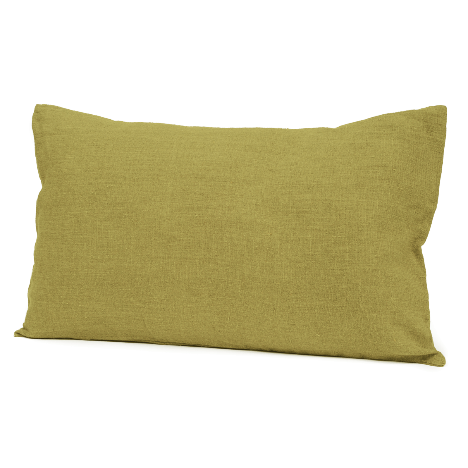 Housse de coussin en lin col piment Haomy Harmony 1