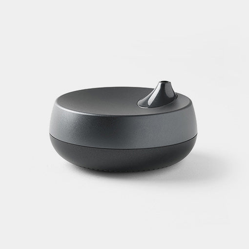 Diffuseur d’arômes portable et sans eau gris métallique