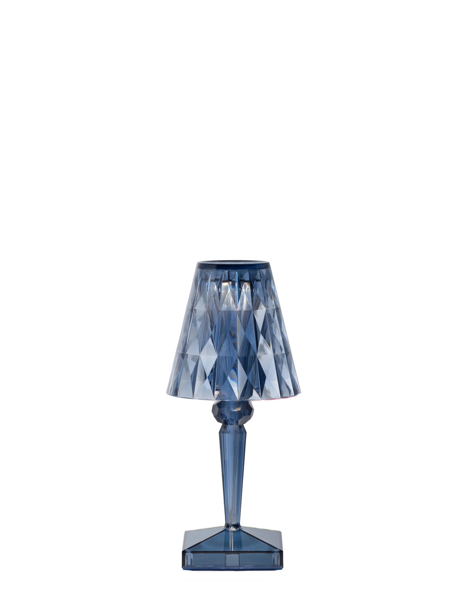 Lampe Battery Kartell bleu