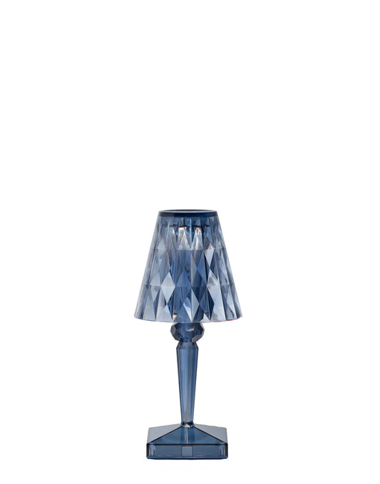 Lampe Battery Kartell bleu