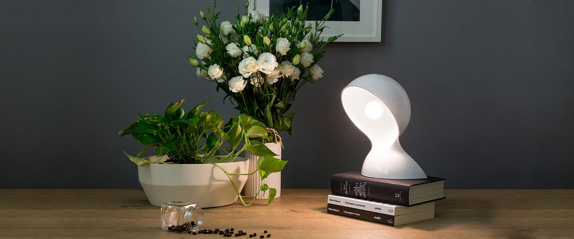 Lampe Dalu blanche Artemide 1