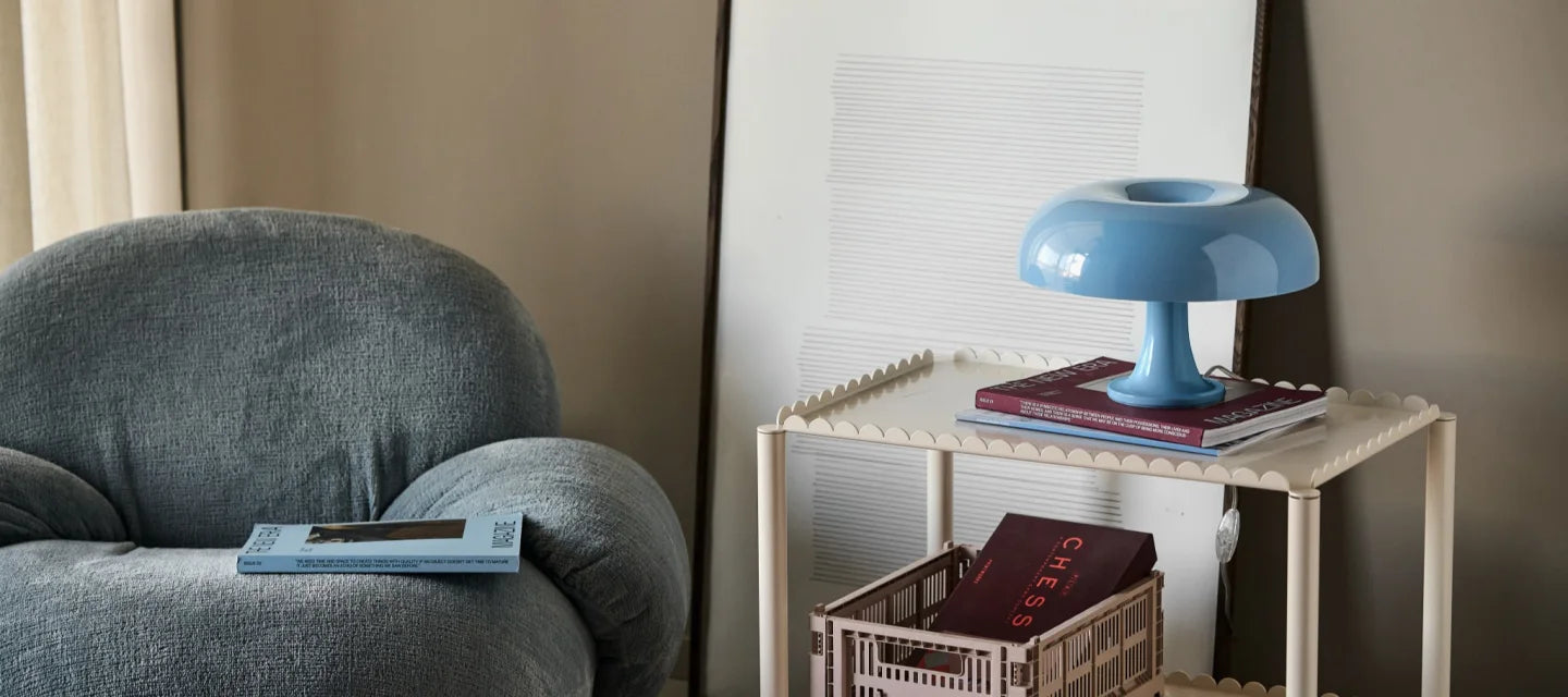 Lampe de table Nessino bleu Artemide 1