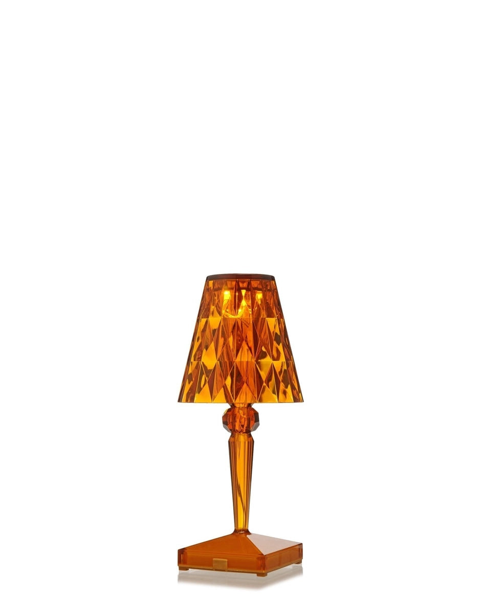 Lampe rechargeable Battery Kartell ambre