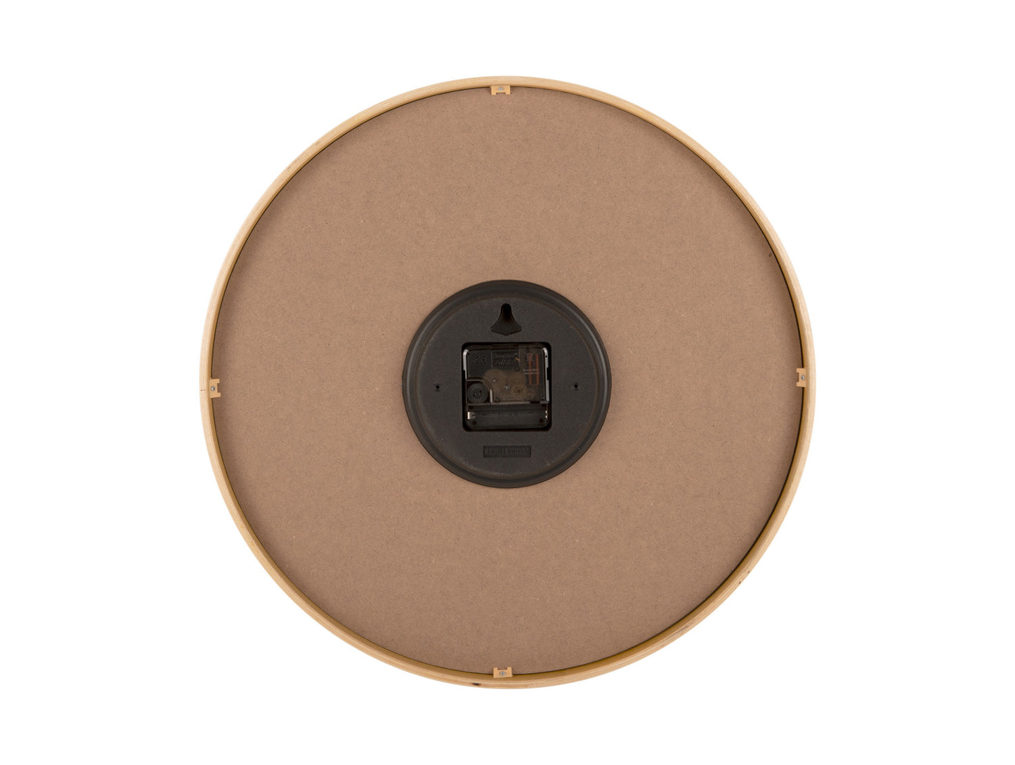 Pendule bois present time