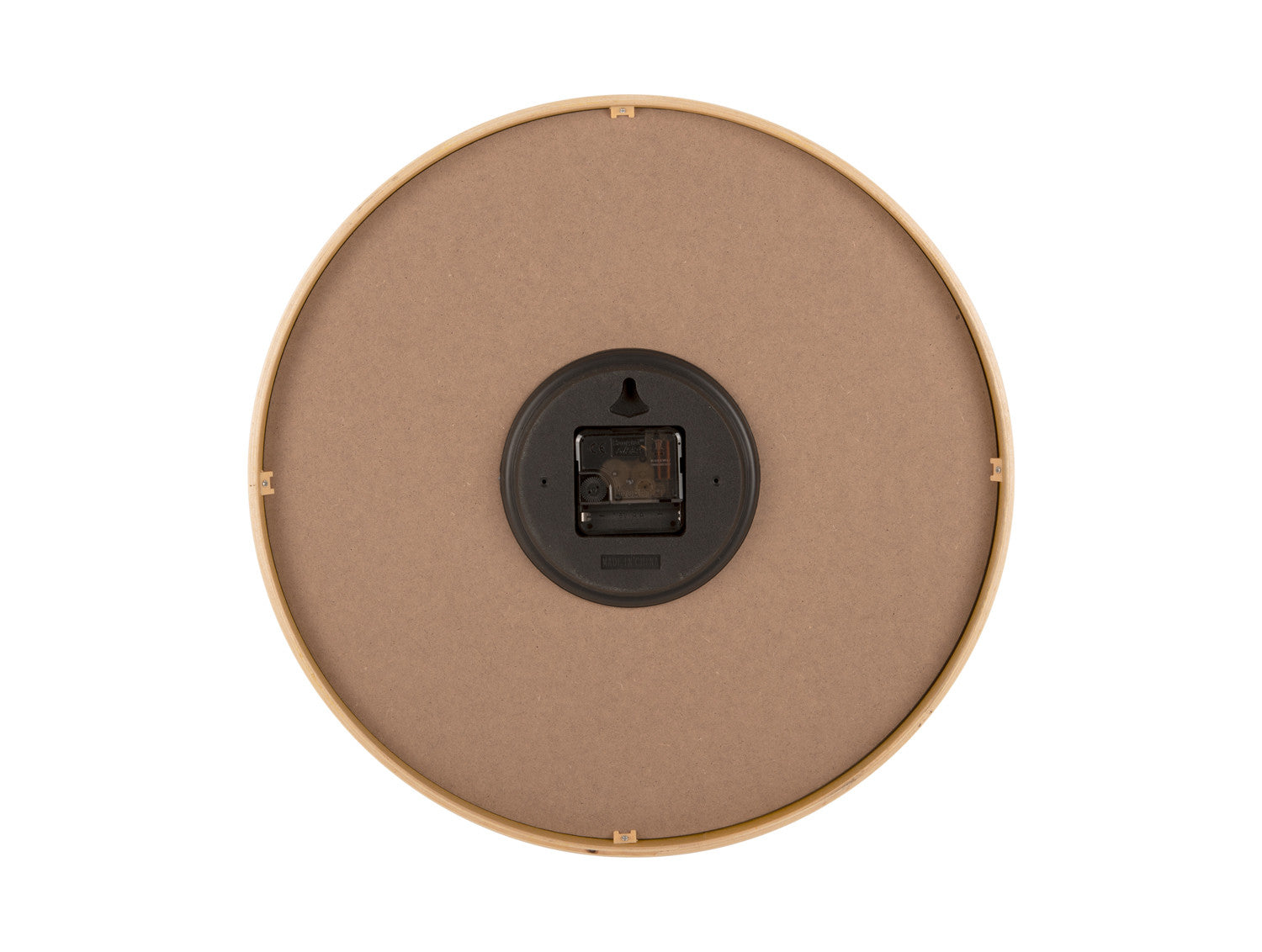 Pendule bois present time