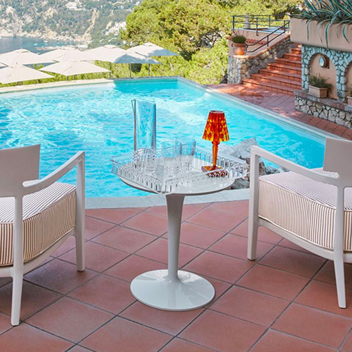 Plateau Piazzo cristal Kartell 3