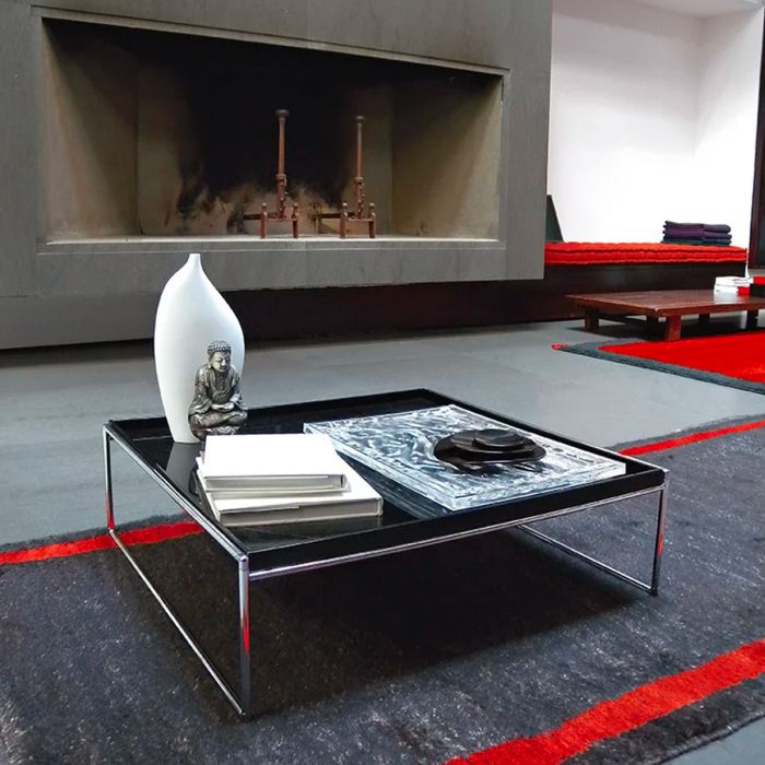 Plateau dune B4 cristal fume Kartell