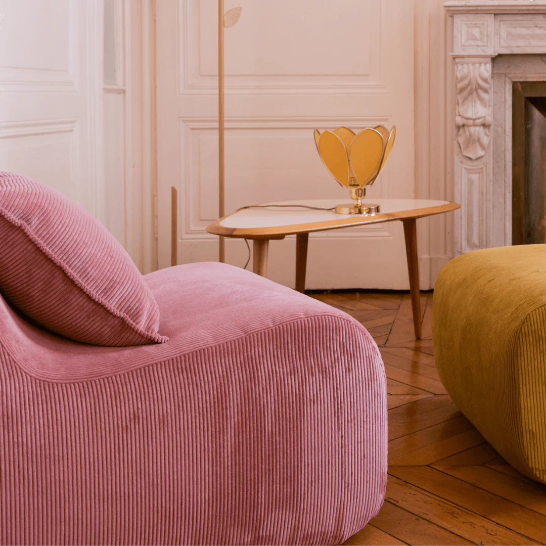 Pouf Maison Jeudi velours 5