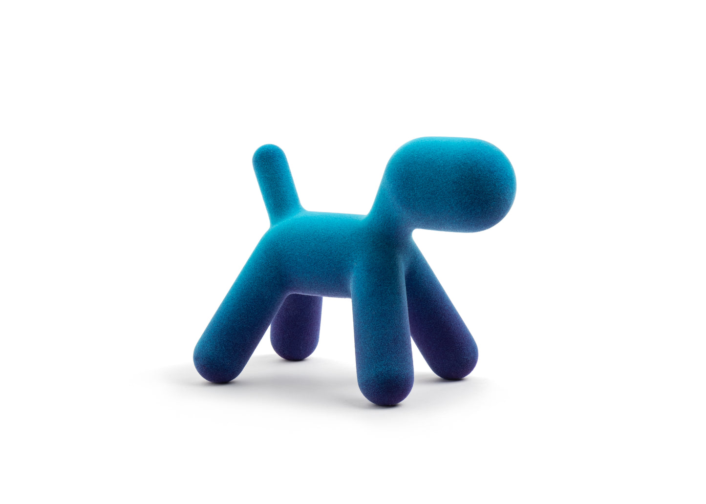 Puppy XS Bleu effet velours Magis