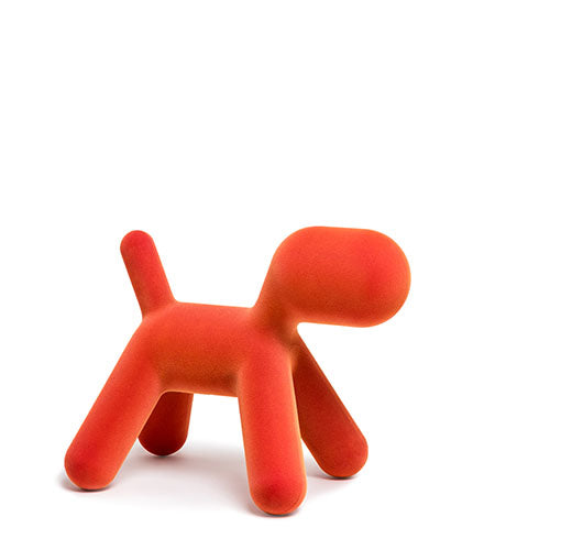 Puppy XS Orange effet velours Magis