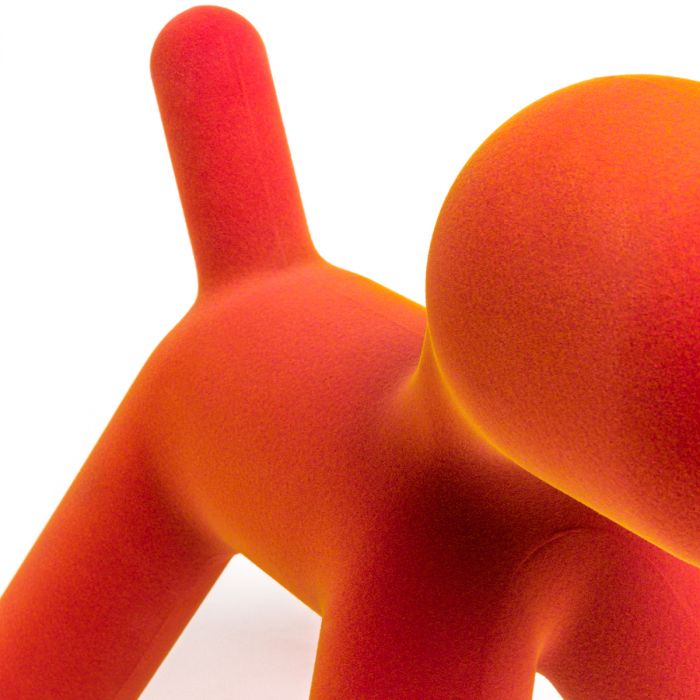 Puppy XS Orange effet velours Magis 1