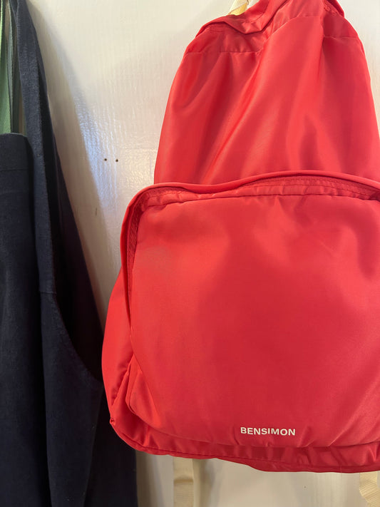 Sac à dos rose fluo Bensimon