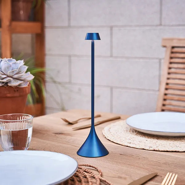 Steli lampe rechargeable bleu Lexon