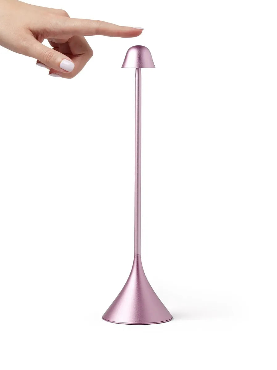 Steli lampe rechargeable rose gold Lexon 1