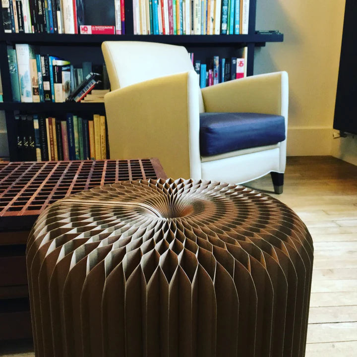 Stooly tabouret carton beige