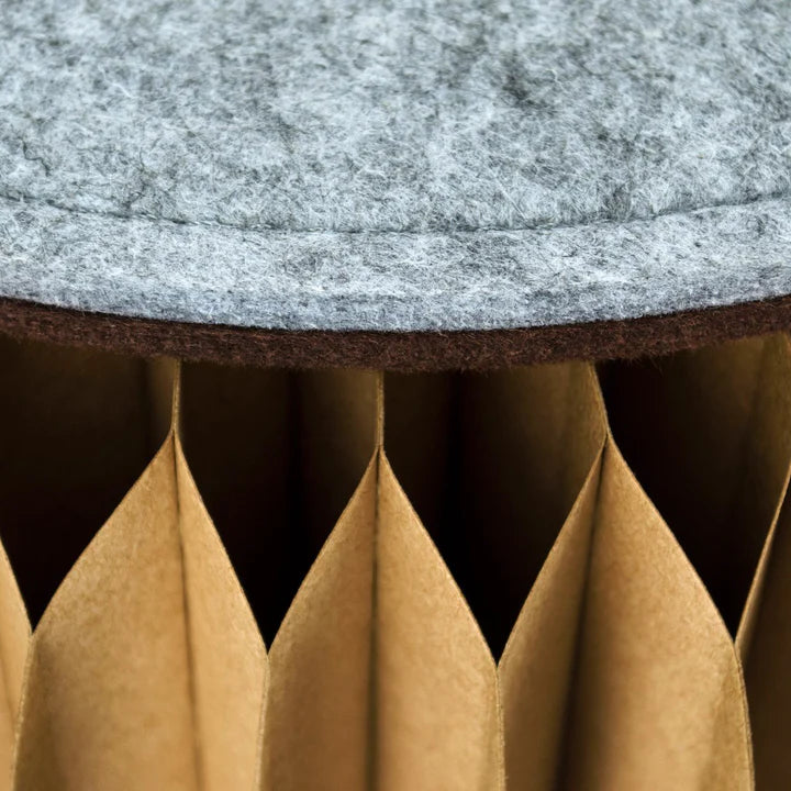 Stooly tabouret carton beige 2