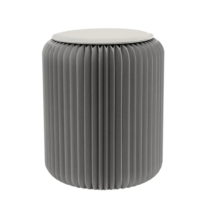Stooly tabouret carton gris 3