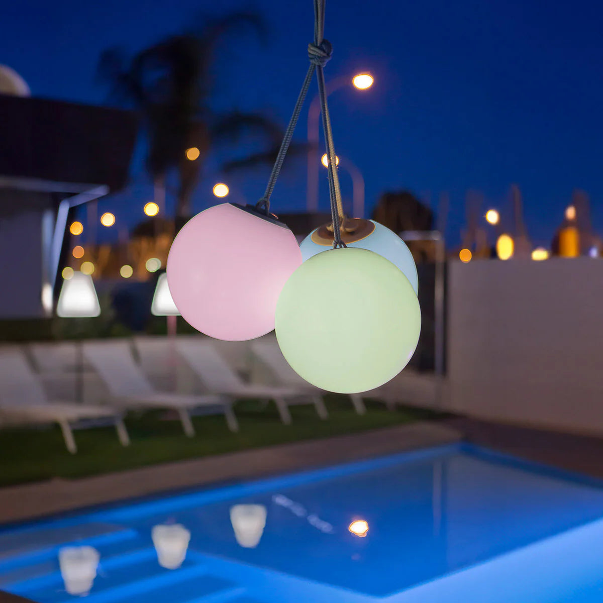 Suspension exterieur rechargeable Norai New Garden 4