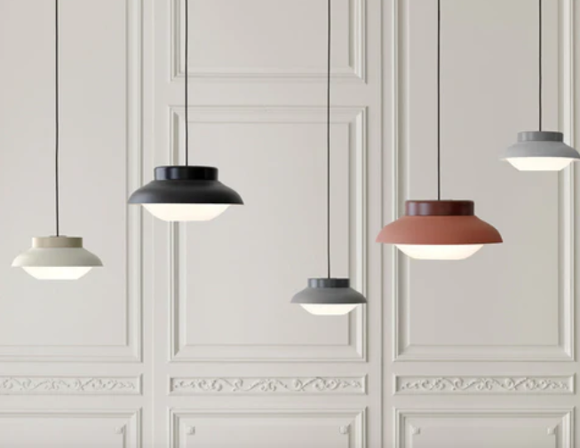 Suspension noir mat Collar Gubi 2