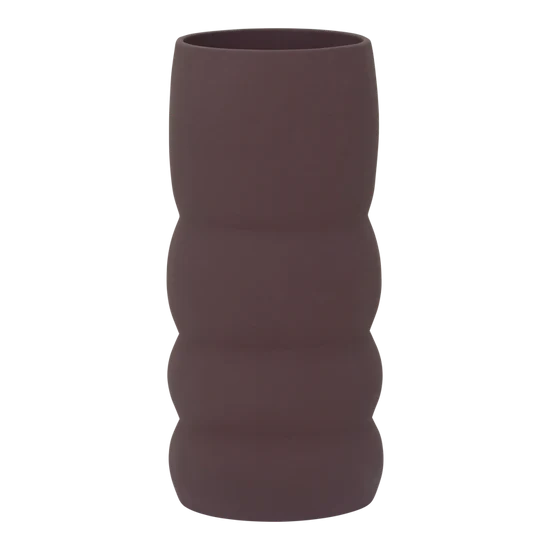 Vase ceramique violet mat Urban Nature Culture